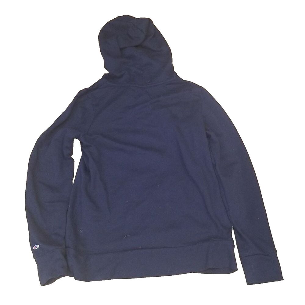 Notre Dame Fighting Irish Champion Hoodie Navy Blue Pullover Men's L SLIM FIT - Picture 4 of 5
